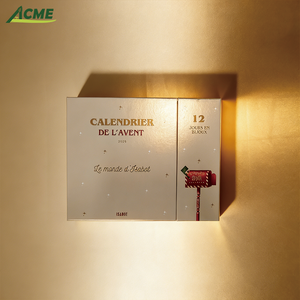 <span class=keywords><strong>Calendario</strong></span> <span class=keywords><strong>de</strong></span> <span class=keywords><strong>Adviento</strong></span> Navideño Ecológico <span class=keywords><strong>Blanco</strong></span> Personalizado, Caja Sorpresa con Cierre Magnético, Cuenta Regresiva <span class=keywords><strong>de</strong></span> 12 Días, Cosméticos, Chocolates - Product Image 3