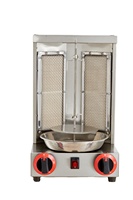 Grill à kebab vertical au gaz Four à rôtisserie commercial Durable pour les restaurants turcs de shawarma et les services de restauration de camions de nourriture