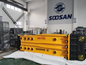 SOOSAN SB180 TOP TYPE HYDRAULIC BREAKER Cuerpo principal de excavadora grande disponible con características estándar y doce meses de garantía - Product Image 6