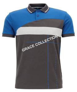 Camiseta de Golf para hombre, camiseta de manga corta de Color sólido con cremallera, camiseta de rendimiento, Body Fit - Product Image 6