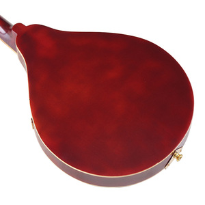 En stock, légèrement défectueuse, mandoline à huit cordes en bois <span class=keywords><strong>de</strong></span> tilleul brun-rouge <span class=keywords><strong>de</strong></span> 26 pouces, instrument <span class=keywords><strong>de</strong></span> <span class=keywords><strong>musique</strong></span> - Product Image 3