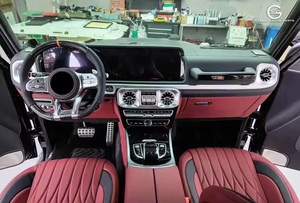 Intérieur W464 pour <span class=keywords><strong>Mercedes</strong></span> Benz Classe G W463, mise à niveau vers l'intérieur W464, volant automatique, écran, tableau de bord, passage de l'ancien au nouveau intérieur - Product Image 2