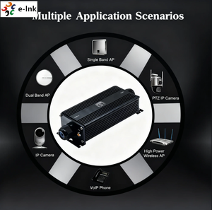 IP67 không thấm nước công nghiệp Gigabit <span class=keywords><strong>PoE</strong></span> Extender 1 đầu vào 1 đầu ra 65W IEEE 802.3bt 200m-40c 80C cho mạng giám sát - Product Image 6