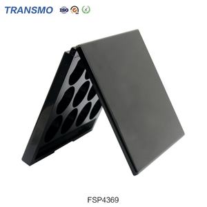 Palette d'ombres à paupières en gros, emballage vide, conteneur de fard à joues, palette d'ombres à paupières en plastique personnalisée, boîte à poudre - Product Image 5