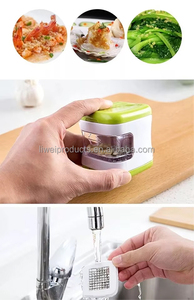 Nueva Prensa de Ajo y Picadora de Verduras Portátil de Alta Calidad, con Forma Cuadrada, para Cocina Casera - Product Image 5