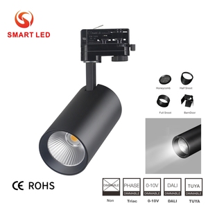 Luz LED de riel para ropa, regulable, de alto CRI, superventas, estilo nórdico europeo, con adaptador de 2, 3, 4 pines, de aluminio, para uso en centros comerciales - Product Image 3