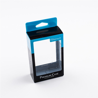 Boîte d'emballage en plastique PET transparent imprimé pour téléphone portable, smartphone, téléphone portable