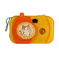 Jouet viseur d'appareil photo pour enfants, visionneuse de diapositives rétro portable, accessoire éducatif de découverte avec images, logo personnalisé, commande en gros