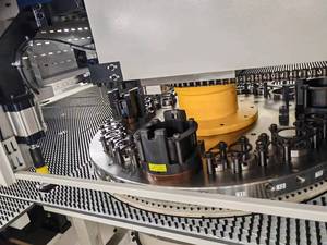 Punzonadora <span class=keywords><strong>CNC</strong></span> de venta directa de fábrica, perforadora de Metal de acero con energía hidráulica de 300 toneladas para plantas de fabricación, tiendas de impresión - Product Image 6