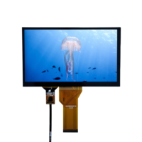 Kundenspezifisches Hochauflösendes 2.4 3.4 3.5 4.3 5 6 7 8 9 10.1 Zoll Kapazitives Touchscreen-TFT-LCD-Displaymodul