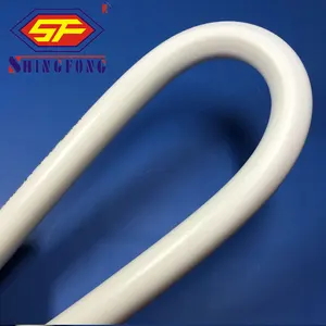 أنبوب بولي كلوريد الفينيل 180 درجة, أنبوب من البلاستيك PVC ، مواسير قابلة للطي بيضاء شديدة التحمل 25 مللي متر