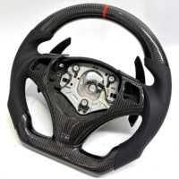 Volant de direction sport en fibre de carbone pour BMW E82 E87 E90 E92 E93 M3, accessoires de voiture
