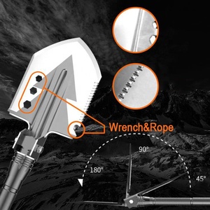 Pala y Hacha Plegables Multifuncionales de Aleación de Aluminio para Supervivencia al Aire Libre, Caja de Herramientas para Campismo y Aventuras al Aire Libre - Product Image 2