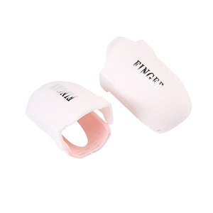 5pcs nhựa acrylic Nail Art ngâm tắt Cap Clip UV Gel Polish Remover bọc Gel Polish ngâm tắt Cap Clip fingertip-tiếp xúc với thiết kế - Product Image 3