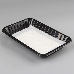 Super Paper Disposable White Absorber High Quality Pe Film Pad for Meat Packaging - Product Image 1
