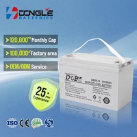 Batterie solaire au gel sans entretien Dongle haute performance DB120-12 pour voitures et bateaux, 12V 120Ah, au plomb-acide