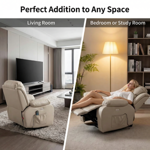 Custom Material Eco Leather <strong>Recliner</strong> Chair with 8 Point Massage Electric <strong>Recliner</strong> Sofa Lazy Sofa <strong>Recliner</strong> - Product Image 6