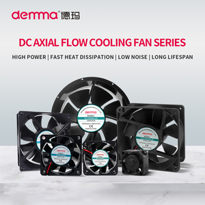 Ventilador de Refrigeración DC para Equipos Electrónicos de 80x80x20mm, 12V/24V, 2500-3500 RPM, 26.4-36.8 CFM, para Caja de Control, Equipo, Carcasa de <span class=keywords><strong>PC</strong></span> - Product Image 2