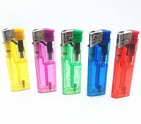 Allume-cigare rechargeable personnalisé en gros avec briquet en plastique électronique de haute qualité