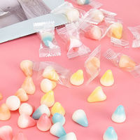 Fabrieksdirect knapperige schilvormige zachte gummy snoepjes met echt fruit sap OEM Private Label groothandel exporteur