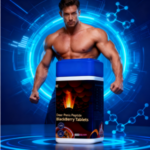 Premium Ginseng Hirschpenis Oyster-Peptid für Männer - Kräuter-Enhancement-Pillen 0,8g für Vitalität - Product Image 1