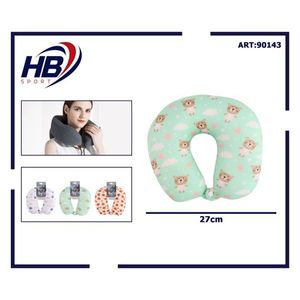 HB Sport Children's Printed Foam <b>U</b>-<b>Shaped</b> <b>Pillow</b> 27cm Travel Neck Support - Product Image 3