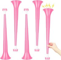 Vuvuzela pliable en plastique de 21 pouces pour événements sportifs, football, carnaval et fêtes – Vente en gros