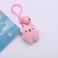 Tricoté Amigurumi Crochet Jouets Ours Au Crochet Ours En Peluche Porte-clés Fait À La Main Crochet ourson Coloré Ours Animaux Sac Charmes