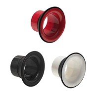 Bass Drum Kick Enhancer Amplificateur de tambour Trou sonore Muet Durable Port Hole Protector Instrument Enhancer pour accessoires de batterie