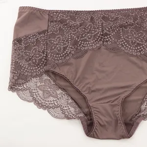 ชุดชั้นในเซ็กซี่สำหรับผู้หญิงอ้วนกางเกงในไนลอนขนาดใหญ่สวมใส่สบายและนุ่ม - Product Image 5