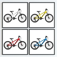 Vélo pour enfants de haute qualité, 20 pouces, simple vitesse, freins à disque doubles, cadre en acier haute teneur en carbone, fourche à ressort, OEM ODM, vélo de ville