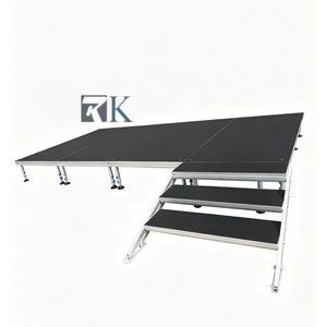 Quick Setup Portable Stage Aluminum Stage Adjustable Music Stage Custom Outdoor Event Stage Platform - Product Image 1