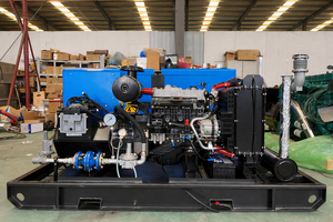 25kw 50HZ 3相 天然ガス発電機セット DC電動スタート 自動スタート リモートスタート 95%効率 IP23 水冷式 - Product Image 2