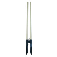 Pelle à piquets de clôture robuste avec manche en fibre de verre pour le jardin