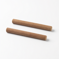Accessoires de meubles - Cheville filetée en bois contemporaine 16x140mm pour la maison, le bureau et l'hôtellerie