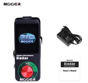 Pedale per Effetti <span class=keywords><strong>Chitarra</strong></span> MOOER Radar Simulator con 30 Modelli di Cabinet e 11 Modelli di Microfono, 36 Preset Personalizzabili - Product Image 2
