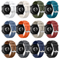 Bracelets en silicone incurvés étanches de qualité supérieure pour montre Huawei GT6 Pro 46mm – Idéaux pour la course et l'exercice – Tendance et Performants