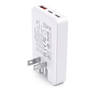 Cargador Rápido de 30W 45W, Adaptador de Corriente Ultrafino de 3 Puertos Tipo C USB a PD, Enchufe para EE. UU., UE, Reino Unido y Australia, Carga Rápida para Teléfono y Tableta - Product Image 6