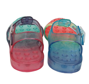 Clear Kids Girls Sandals Rainbow PVC Jelly Shoes New Summer Beach Sea Footwear - Product Image 3