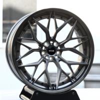 Jantes forgées concaves HTOR personnalisées de 17 à 18 pouces 5x114.3 5x135, finition gris poli, compatibles avec ES NX RX CR-V Telluride Navigator Blackwood