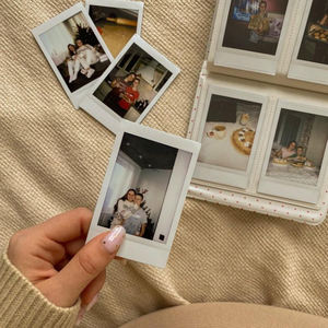 Album Photo personnalisé de 96 poches de 3 pouces livre en cuir PU PP couverture PVC matériel Fujifilm <span class=keywords><strong>Instax</strong></span> Mini Photos bébé cadeau porte-carte postale - Product Image 2