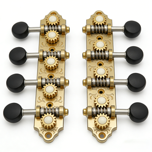 Afinadores de Guitarra de Precisión de Acero Inoxidable Mecanizados por CNC Personalizados - Perillas para Guitarra Acústica de 4 Botones con Certificación ISO9001 - Product Image 2