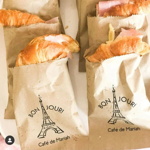 Sacs cadeaux personnalisés écologiques, recyclables et imperméables avec motif Tour Eiffel de <span class=keywords><strong>Paris</strong></span> en papier kraft pour emballage de cadeaux de fête - Product Image 5