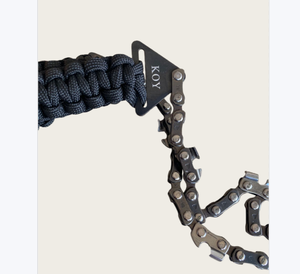 <span class=keywords><strong>Scie</strong></span> à chaîne de poche de survie en plein air d'urgence avec poignée en paracorde, <span class=keywords><strong>scie</strong></span> à chaîne pliable, <span class=keywords><strong>scie</strong></span> à fil manuelle - Product Image 6