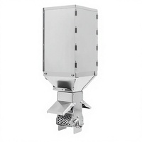Chauffage portable à granulés en acier inoxydable, poêle à granulés de camping séparé, grande capacité, chauffage extérieur