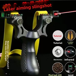 Tirachinas ABS de Precisión Nivel 98K, Alta Elasticidad, Uso en Exteriores, Láser Infrarrojo, Duradero, para Adultos, Tiro Competitivo, <span class=keywords><strong>Catapulta</strong></span> - Product Image 3