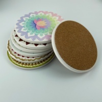 Sous-verres carrés en céramique brillants personnalisés de haute qualité Protection de table Souvenir par sublimation pour la décoration intérieure Prix