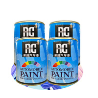 RICHJAZZ Laque acrylique polyuréthane à séchage rapide, revêtement liquide en spray, revêtement professionnel pour la réparation automobile