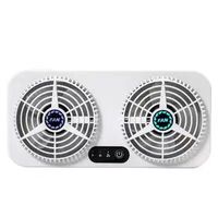 Tipo de ventilador de refrigeración de aire de bajo precio y ventilador de ventilación de coche solar con energía solar