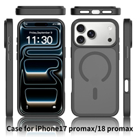 Coque magnétique pour iPhone 18 17 Pro Max, ajustement parfait, toucher soyeux, antichoc, protection intégrale, emballage personnalisé avec logo